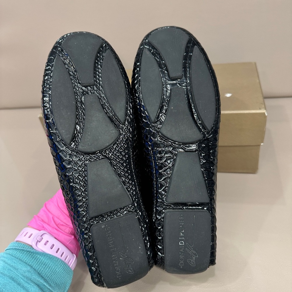Donald Pliner Python Print Loafers - image 5